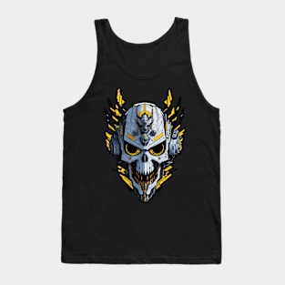 Mecha Skull S03 D97 Tank Top